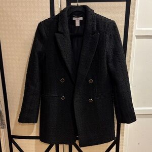 Boucle Double-Breasted Women's Blazer